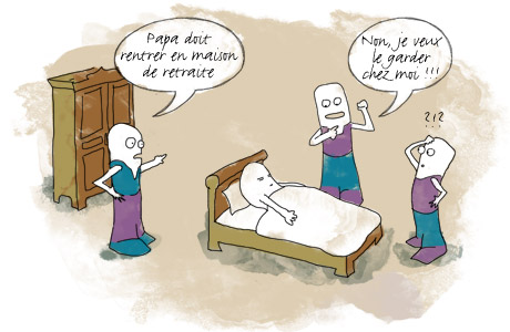 Désaccord au sein d’une fratrie