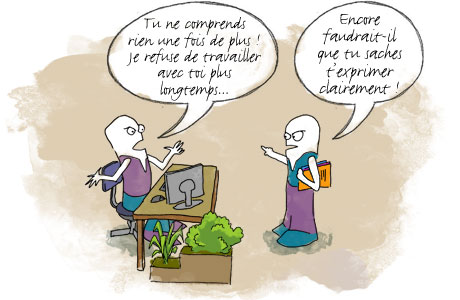 tensions ou de souffrance relationnelle au travail