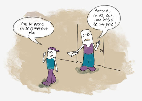 Communication difficile ou rompue entre parents et jeunes majeurs